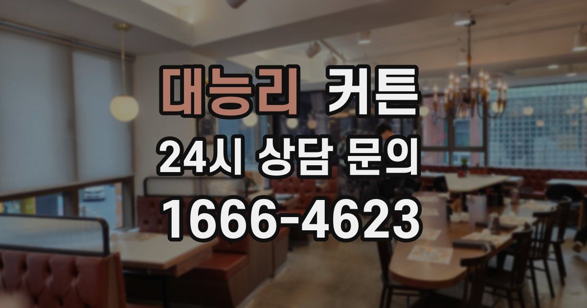 대능리 커튼