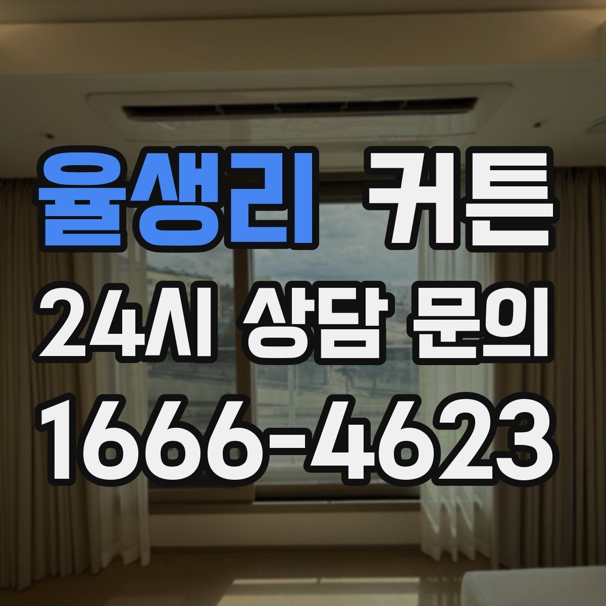 율생리 커튼