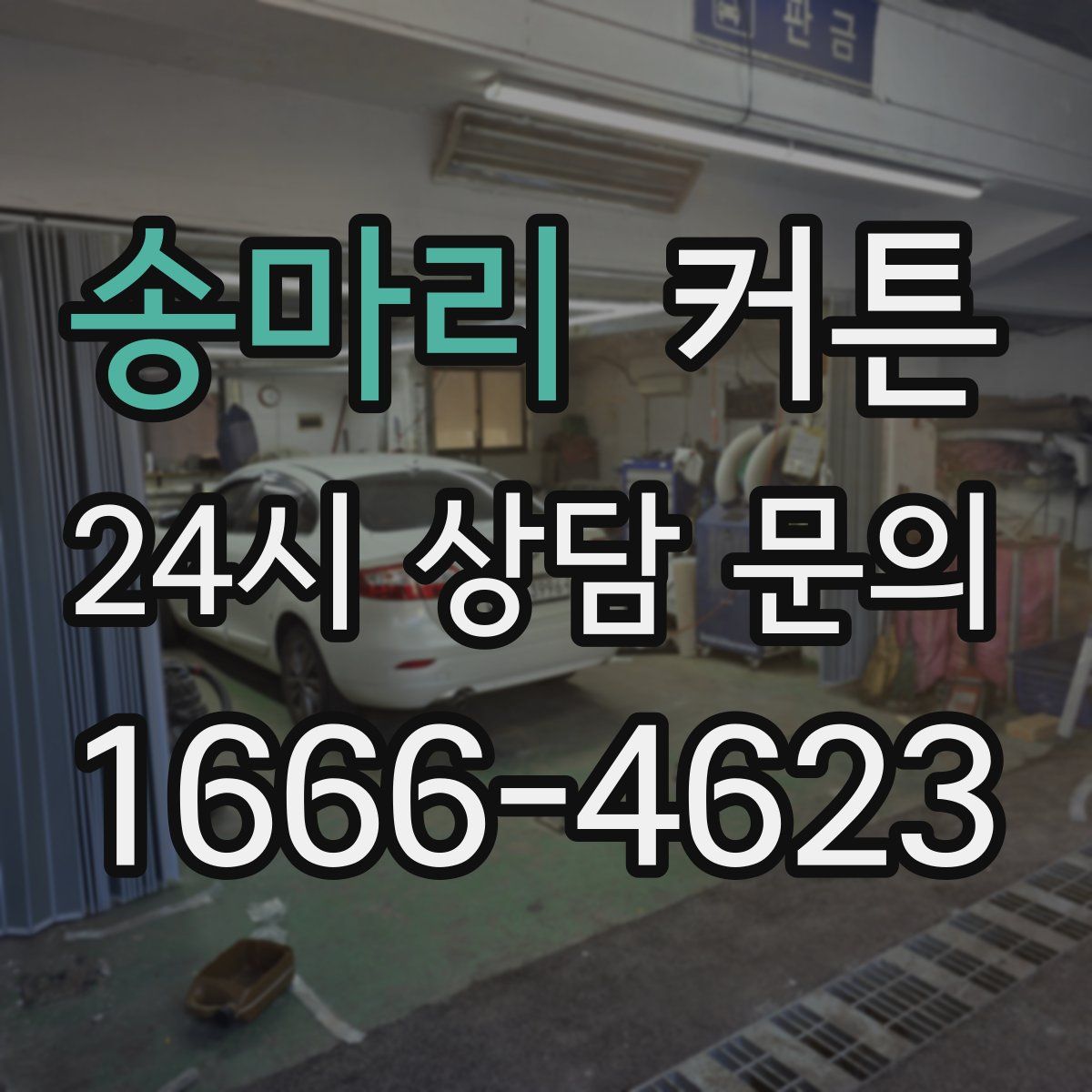 송마리 커튼