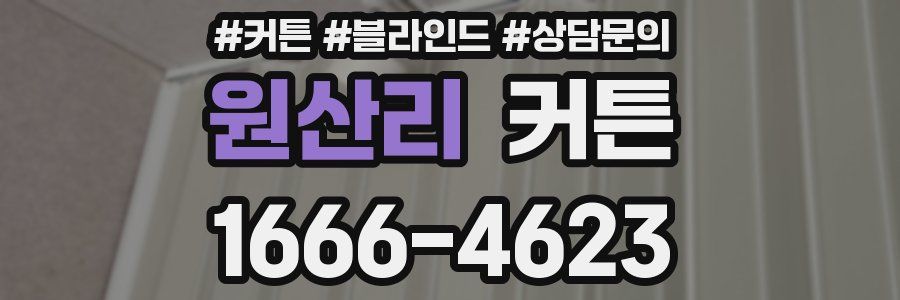 원산리 커튼