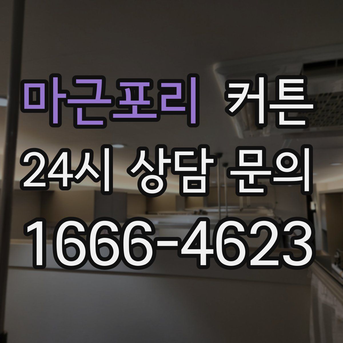 마근포리 커튼