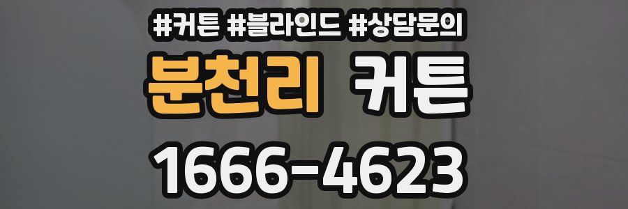 분천리 커튼