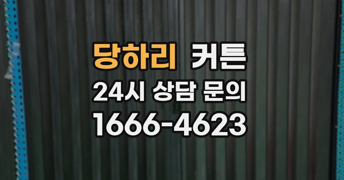 당하리 커튼