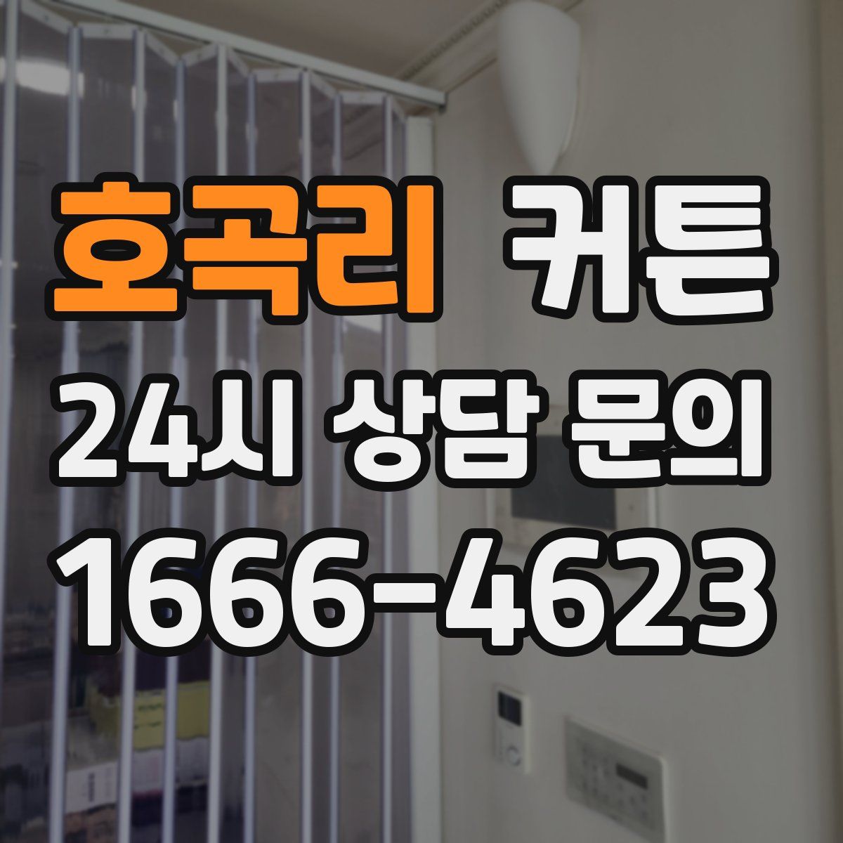 호곡리 커튼