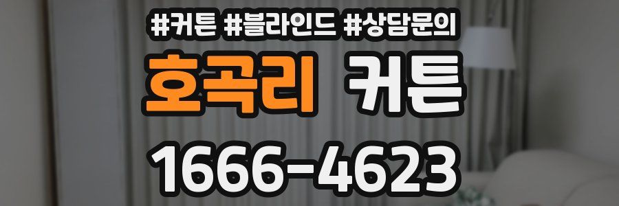 호곡리 커튼