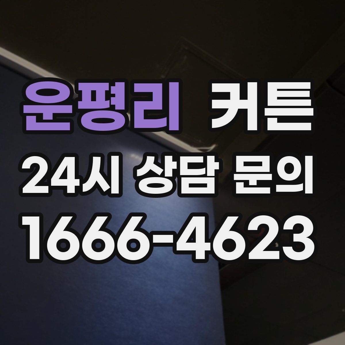운평리 커튼