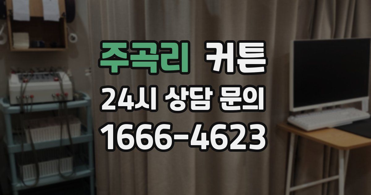 주곡리 커튼
