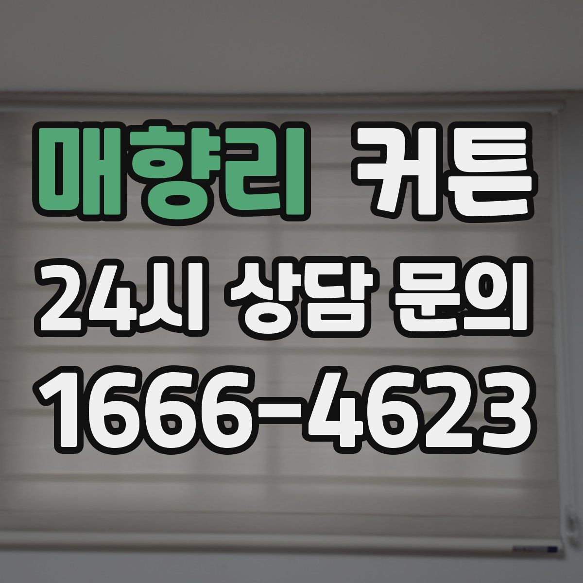 매향리 커튼