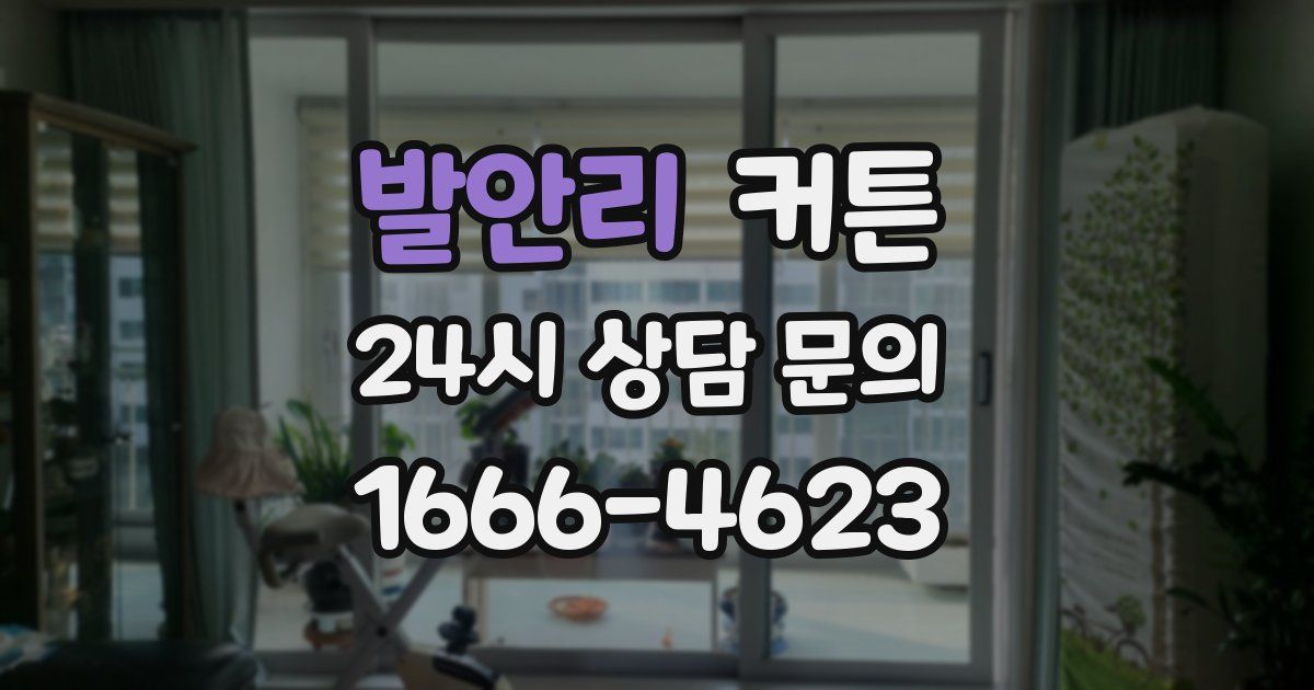 발안리 커튼