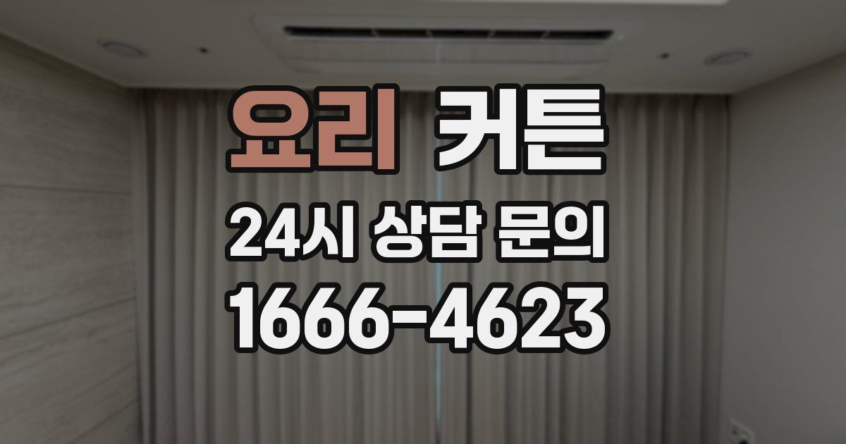 요리 커튼
