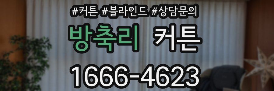 방축리 커튼