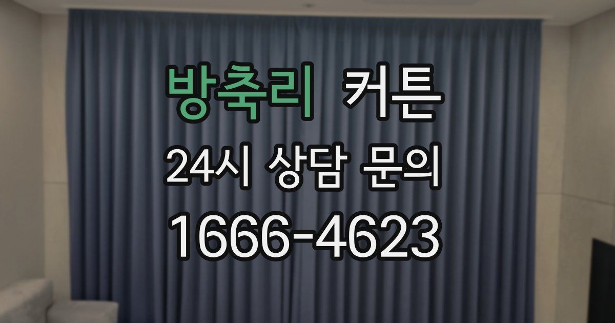 방축리 커튼