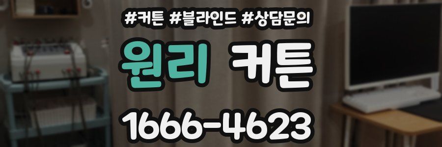 원리 커튼