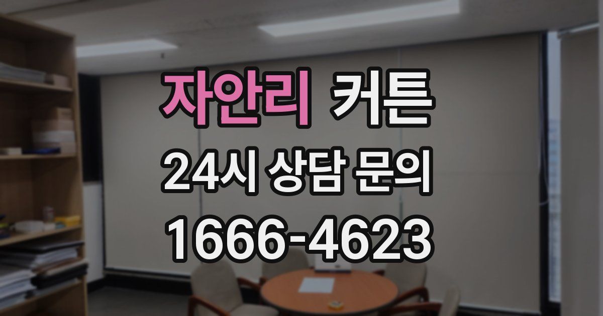 자안리 커튼