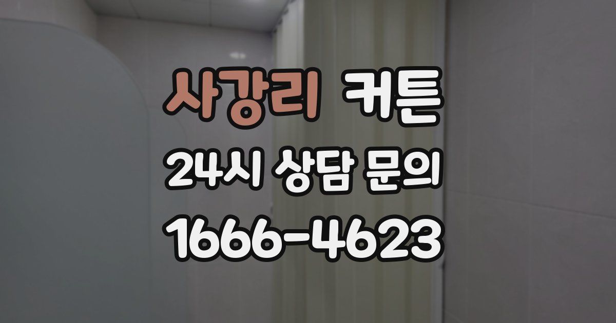 사강리 커튼