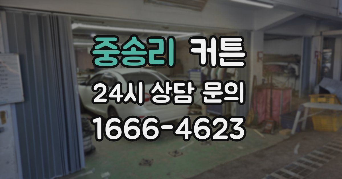 중송리 커튼