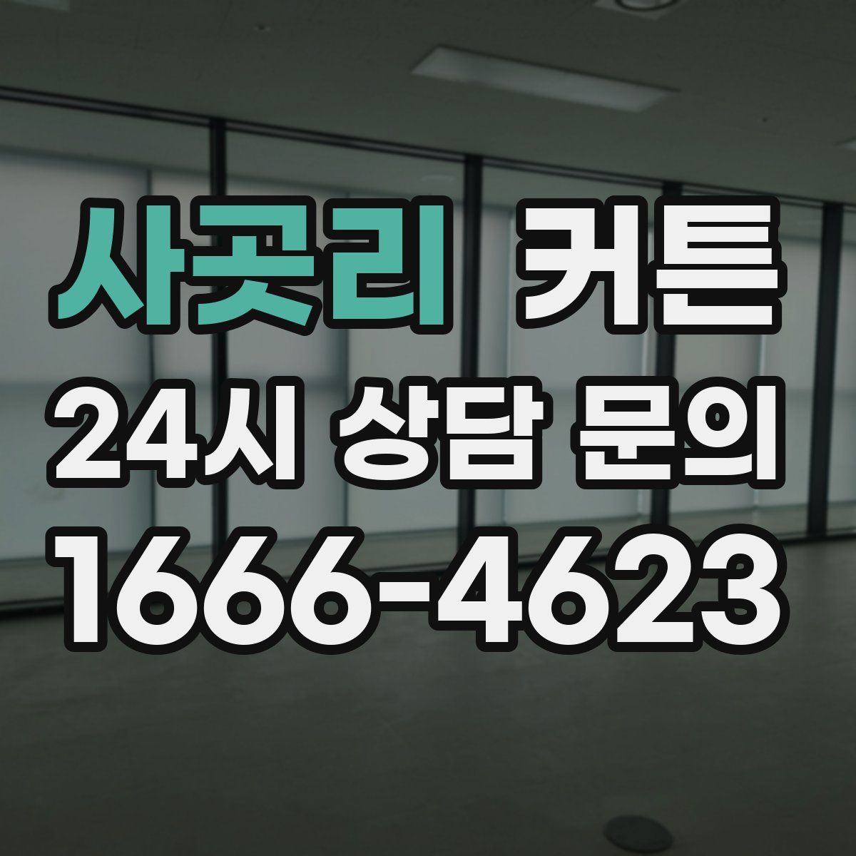 사곳리 커튼