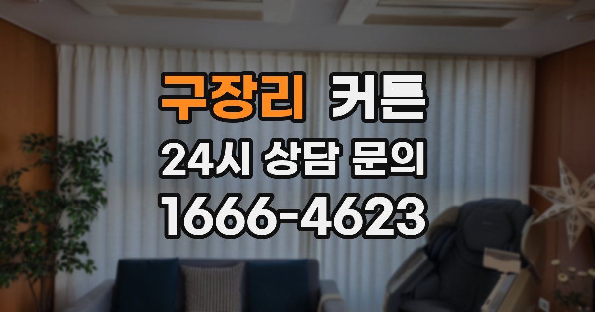 구장리 커튼
