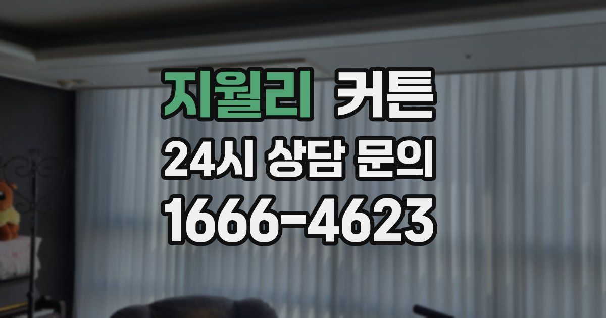 지월리 커튼