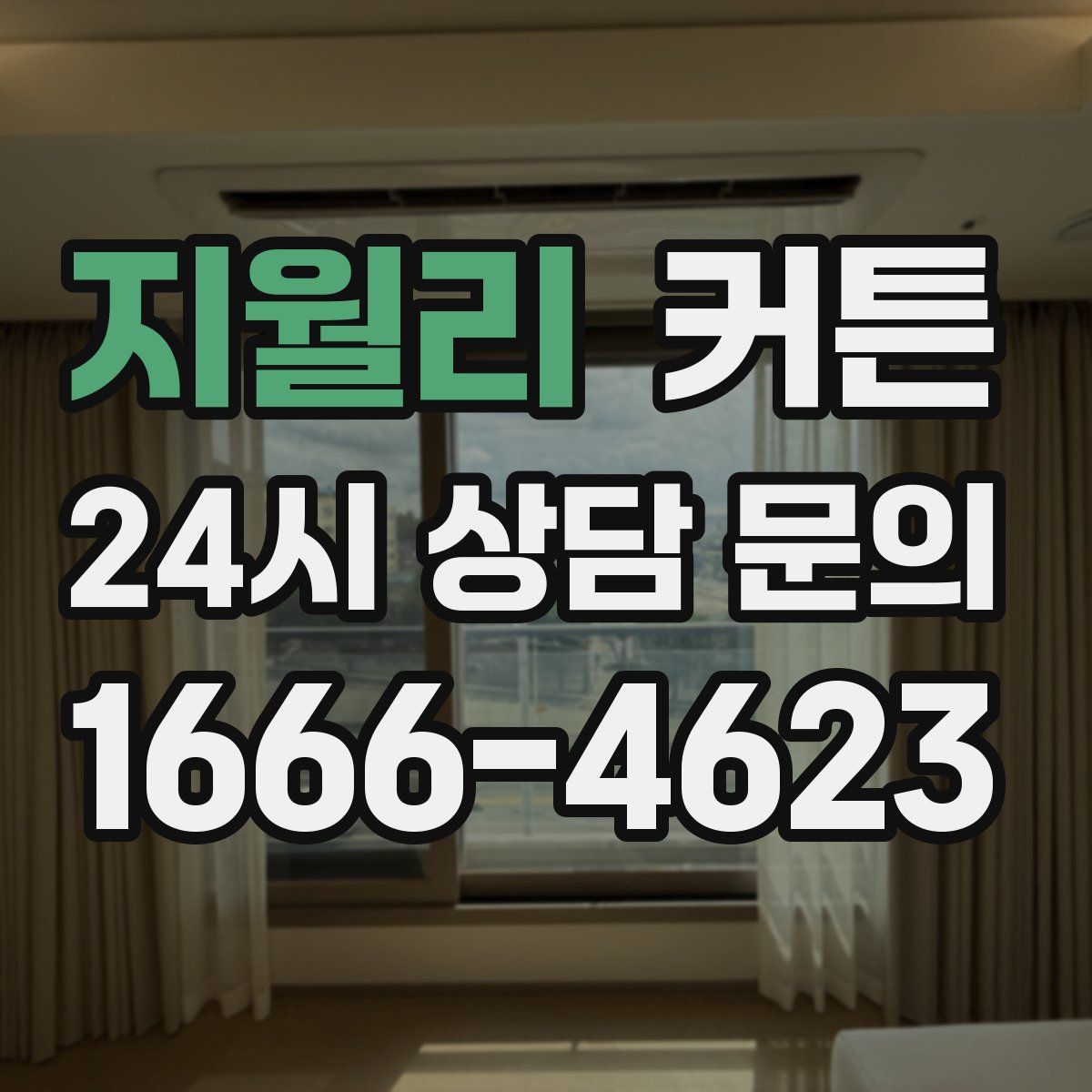 지월리 커튼