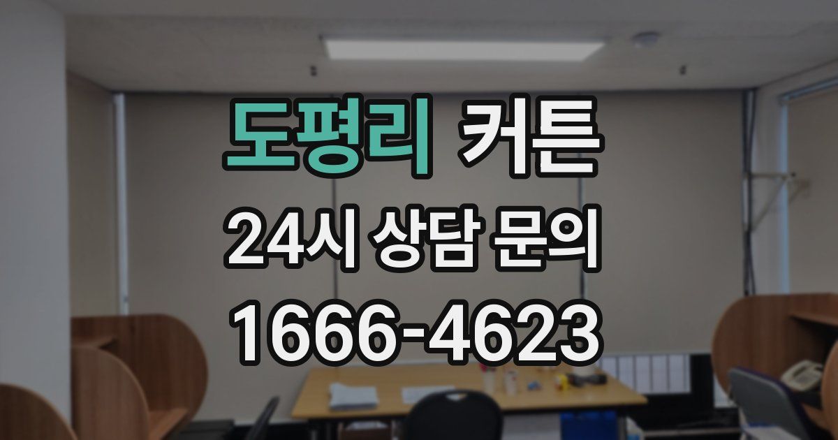 도평리 커튼