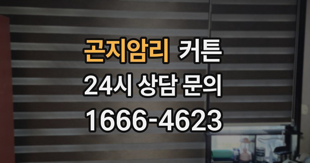 곤지암리 커튼