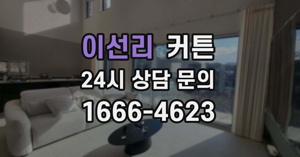 이선리 커튼