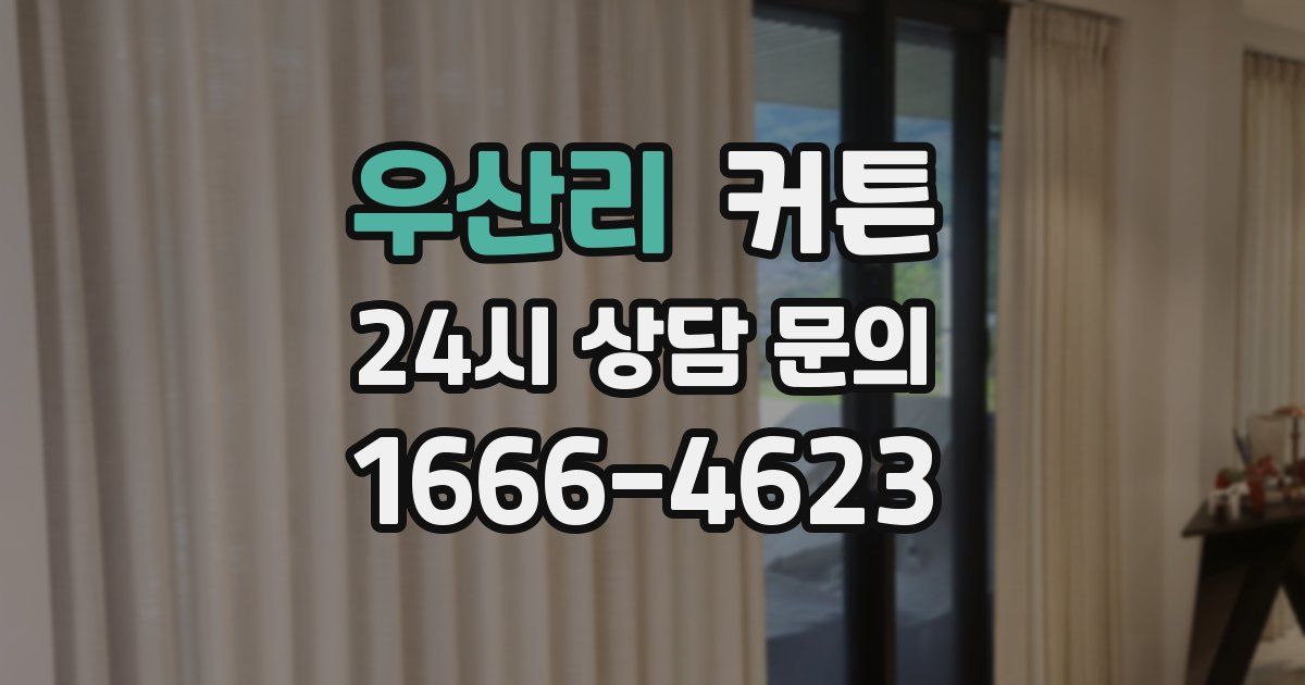 우산리 커튼
