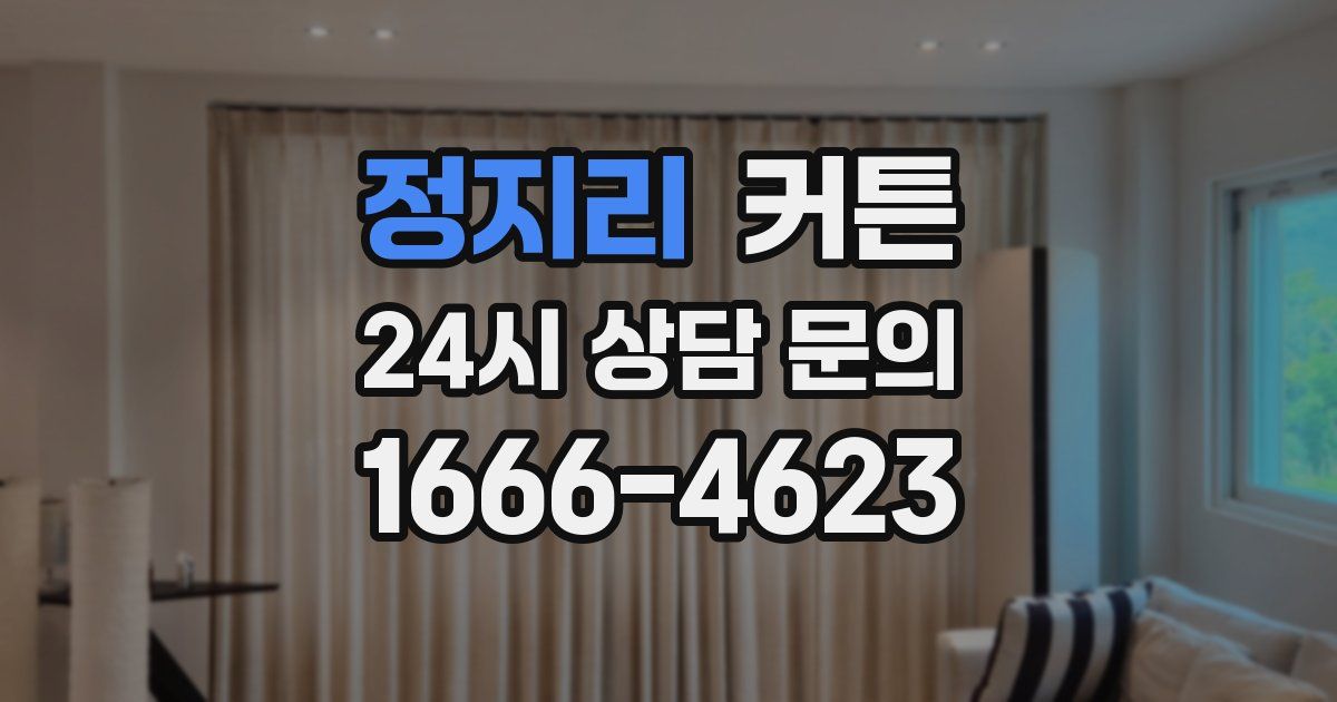 정지리 커튼