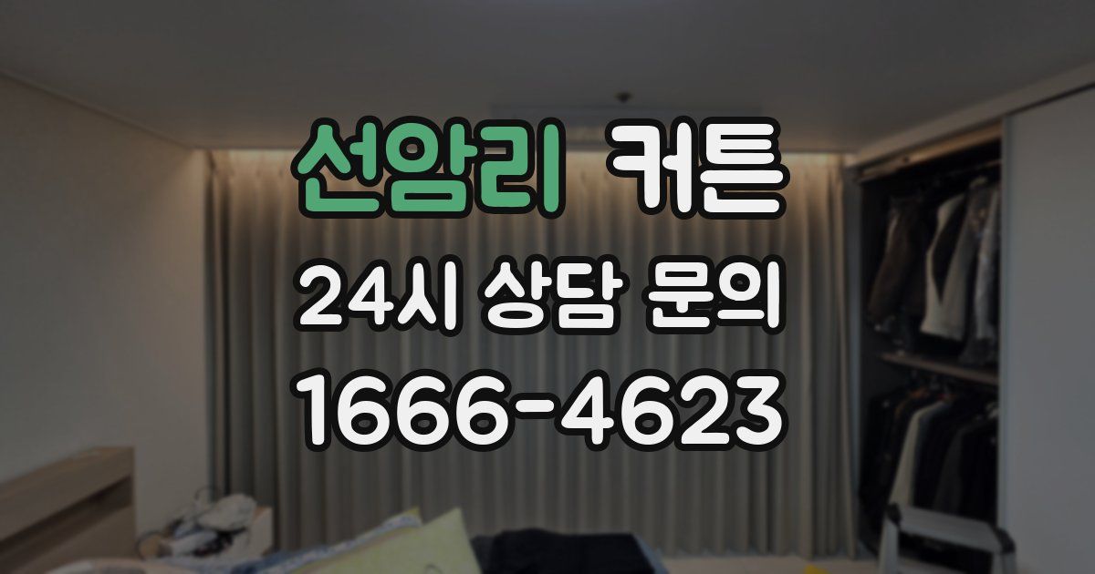 선암리 커튼