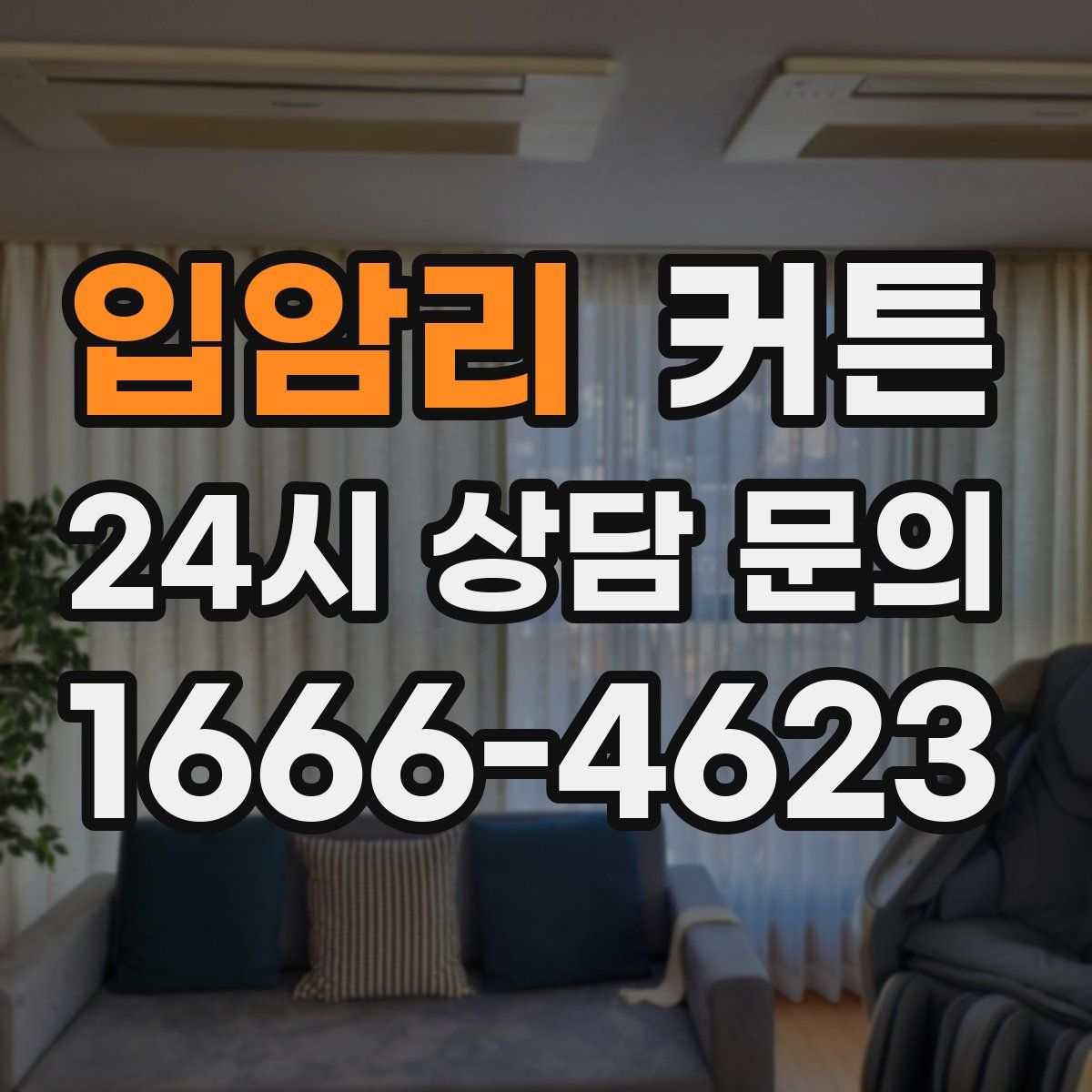 입암리 커튼