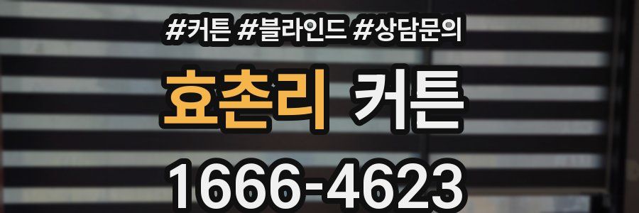 효촌리 커튼