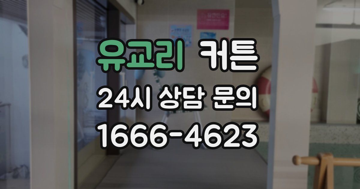 유교리 커튼