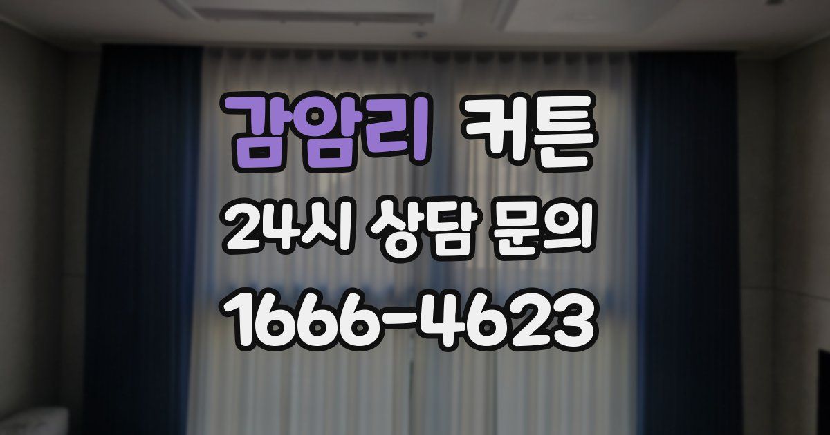 감암리 커튼