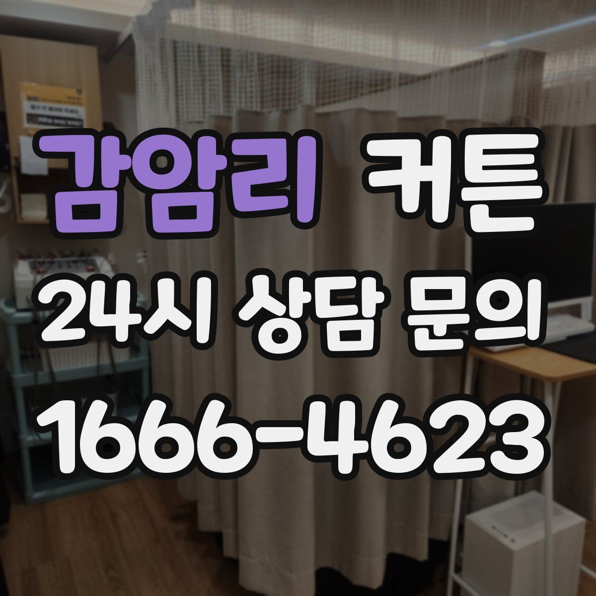 감암리 커튼