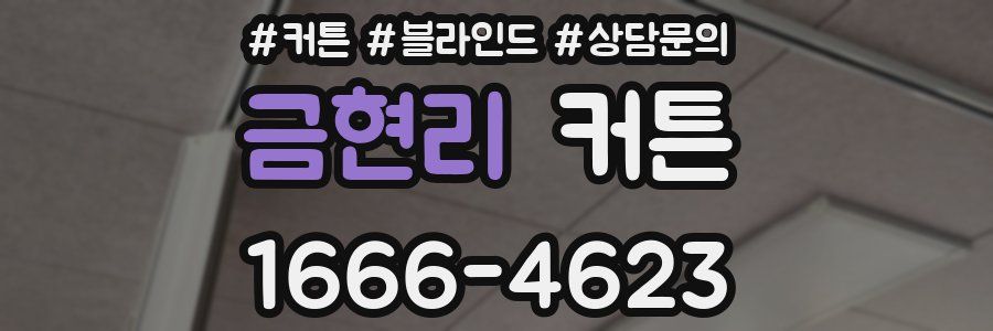 금현리 커튼