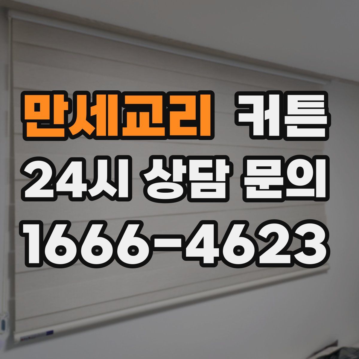 만세교리 커튼