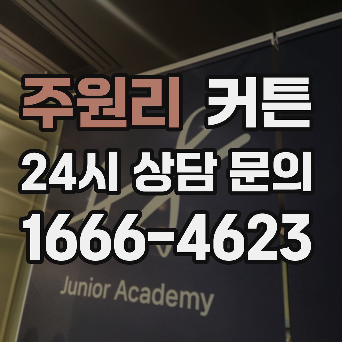 주원리 커튼