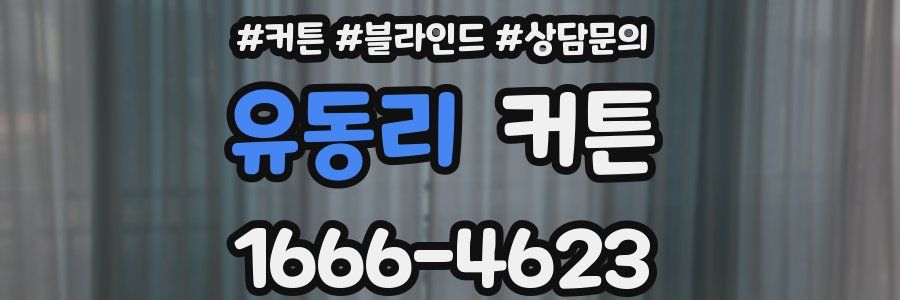 유동리 커튼