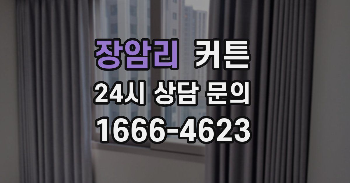 장암리 커튼