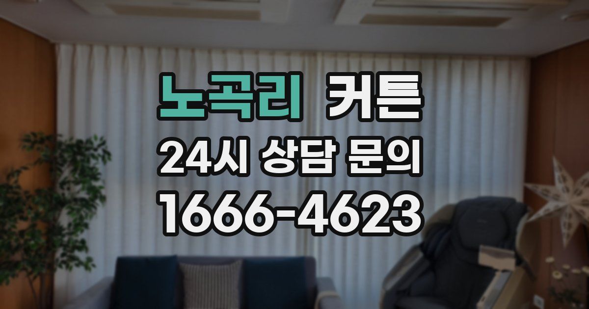 노곡리 커튼