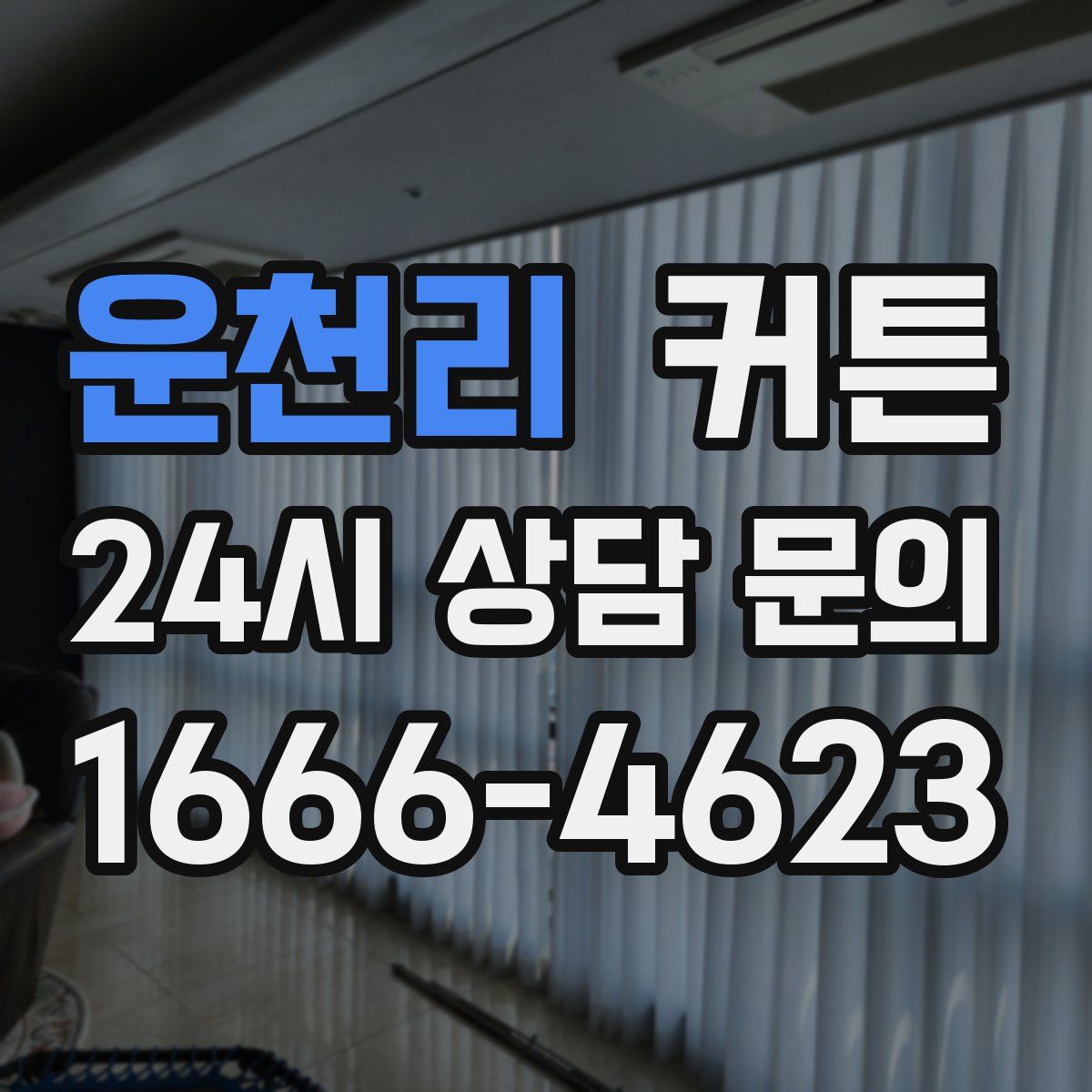 운천리 커튼