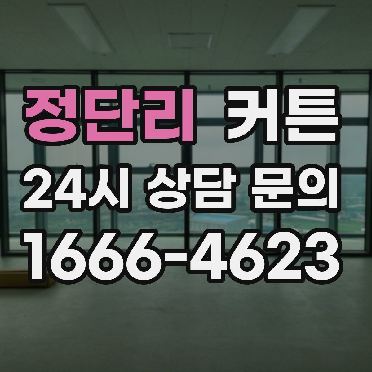 정단리 커튼