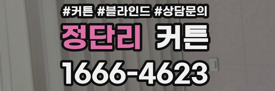 정단리 커튼