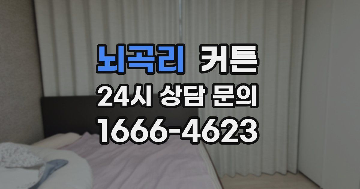 뇌곡리 커튼