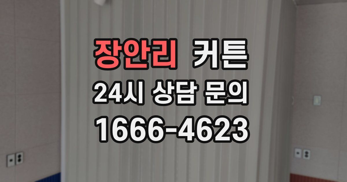 장안리 커튼