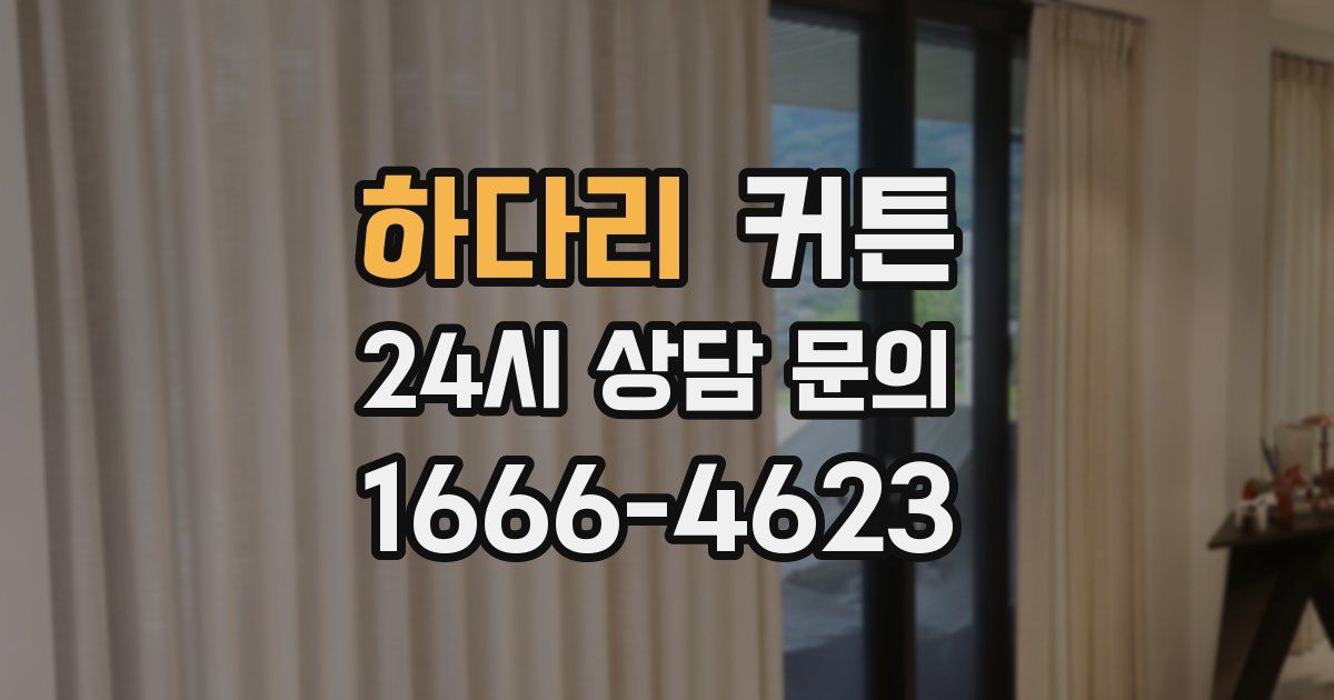 하다리 커튼