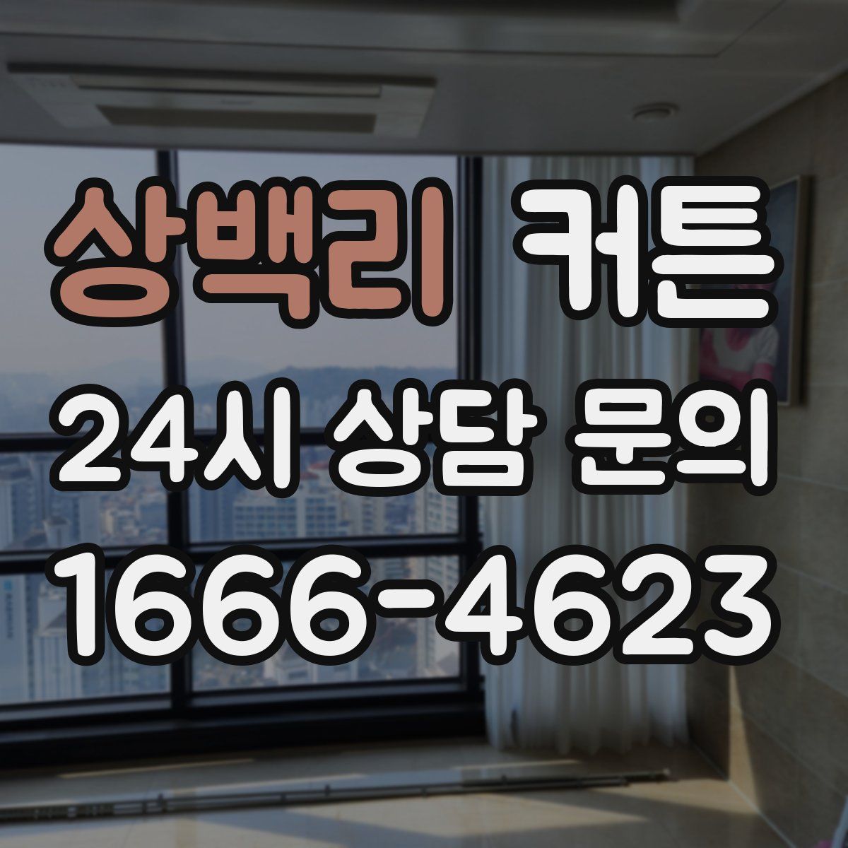상백리 커튼