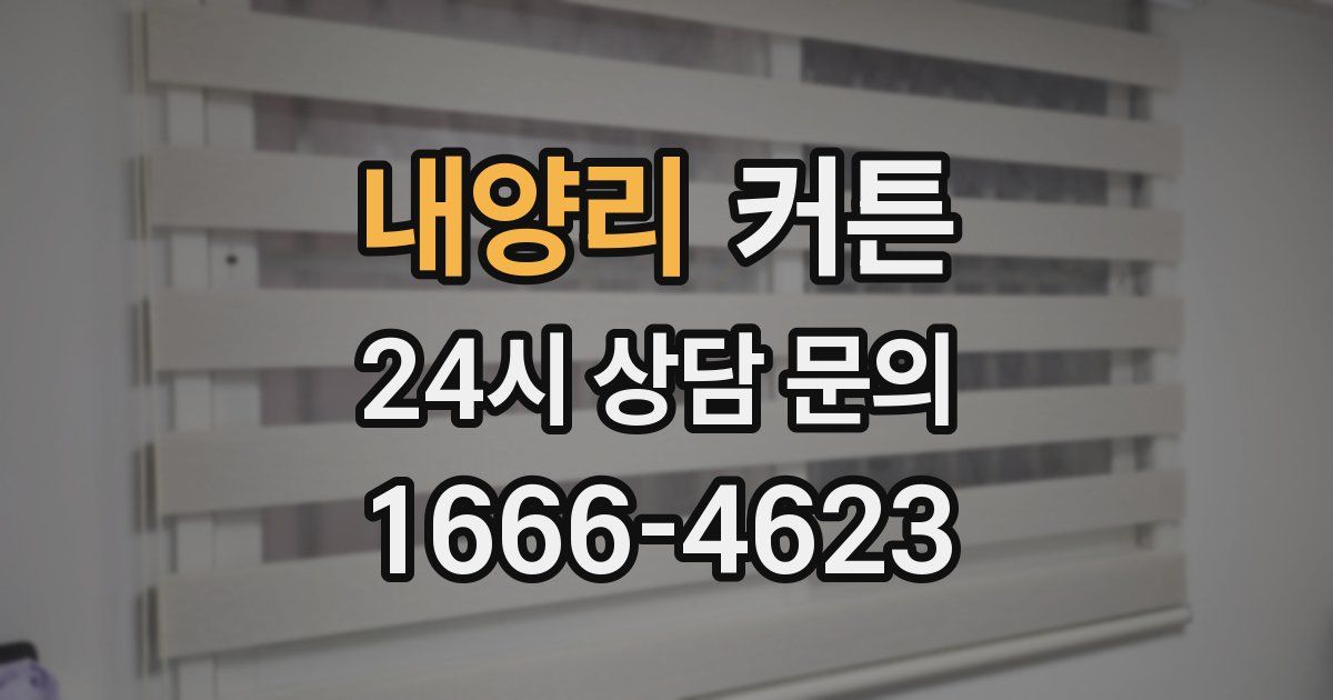 내양리 커튼