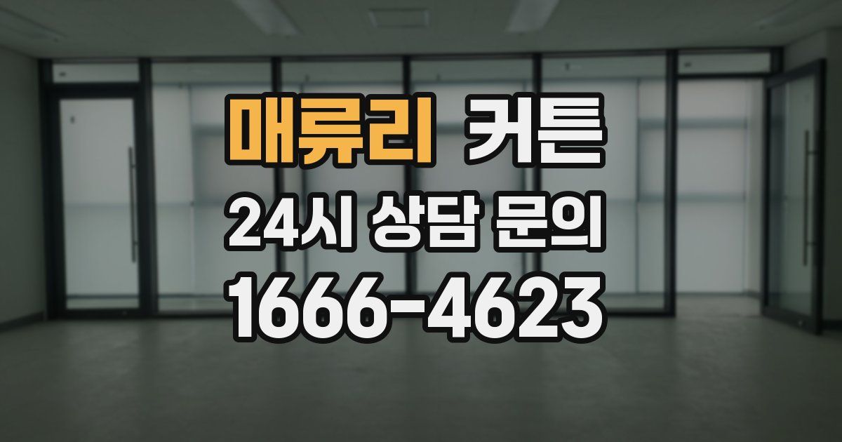 매류리 커튼